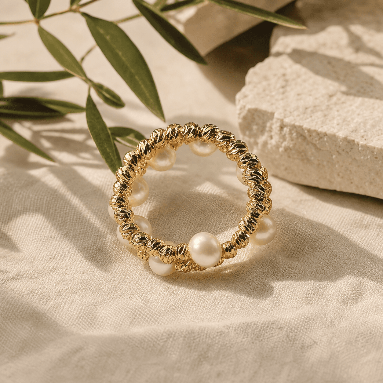 The Still Point - Ring - MythRealms pearl jewelry