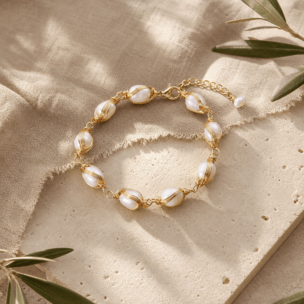 Everyday Light pearl jewelry edit