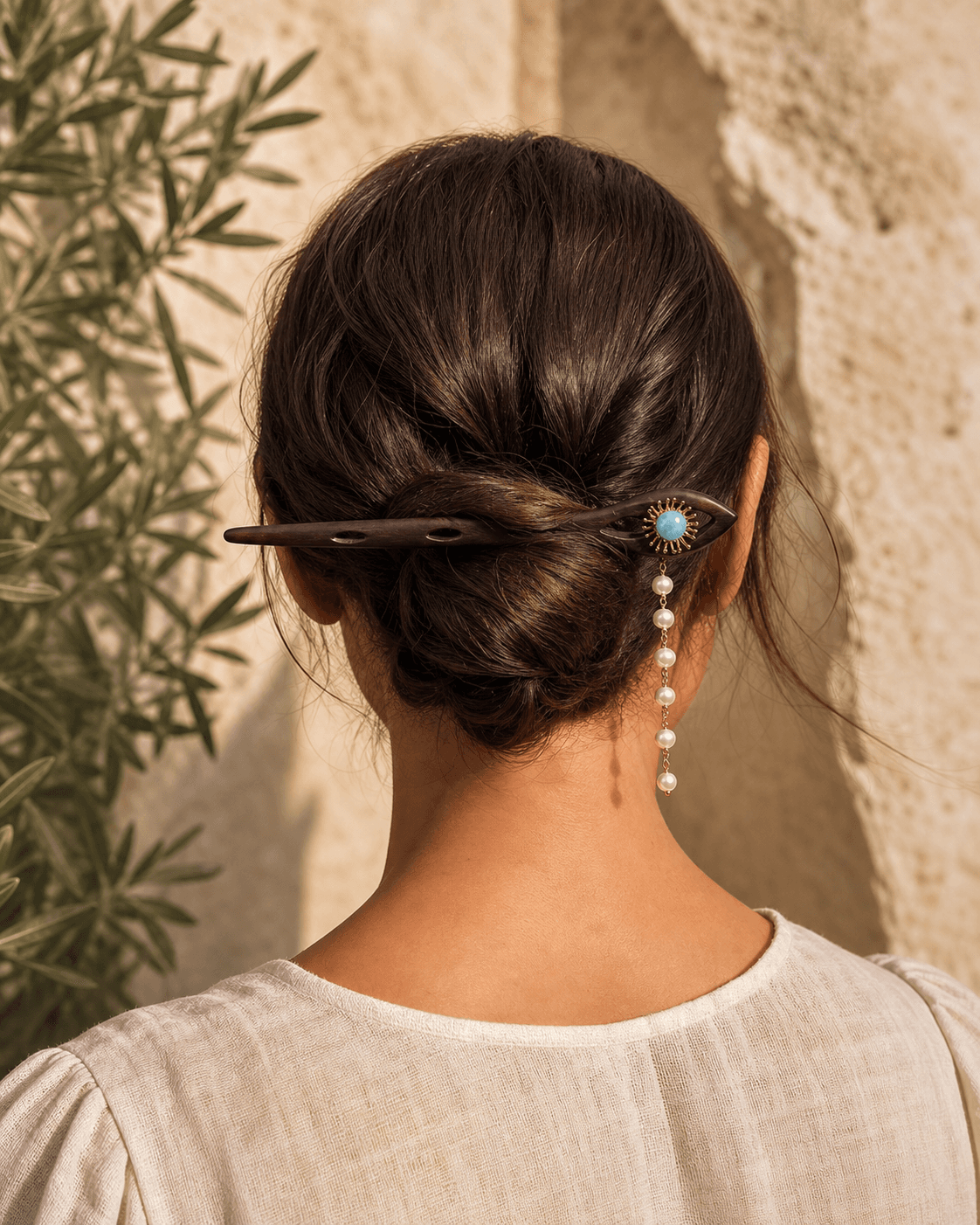 The Blue Sun - Hair Stick 3