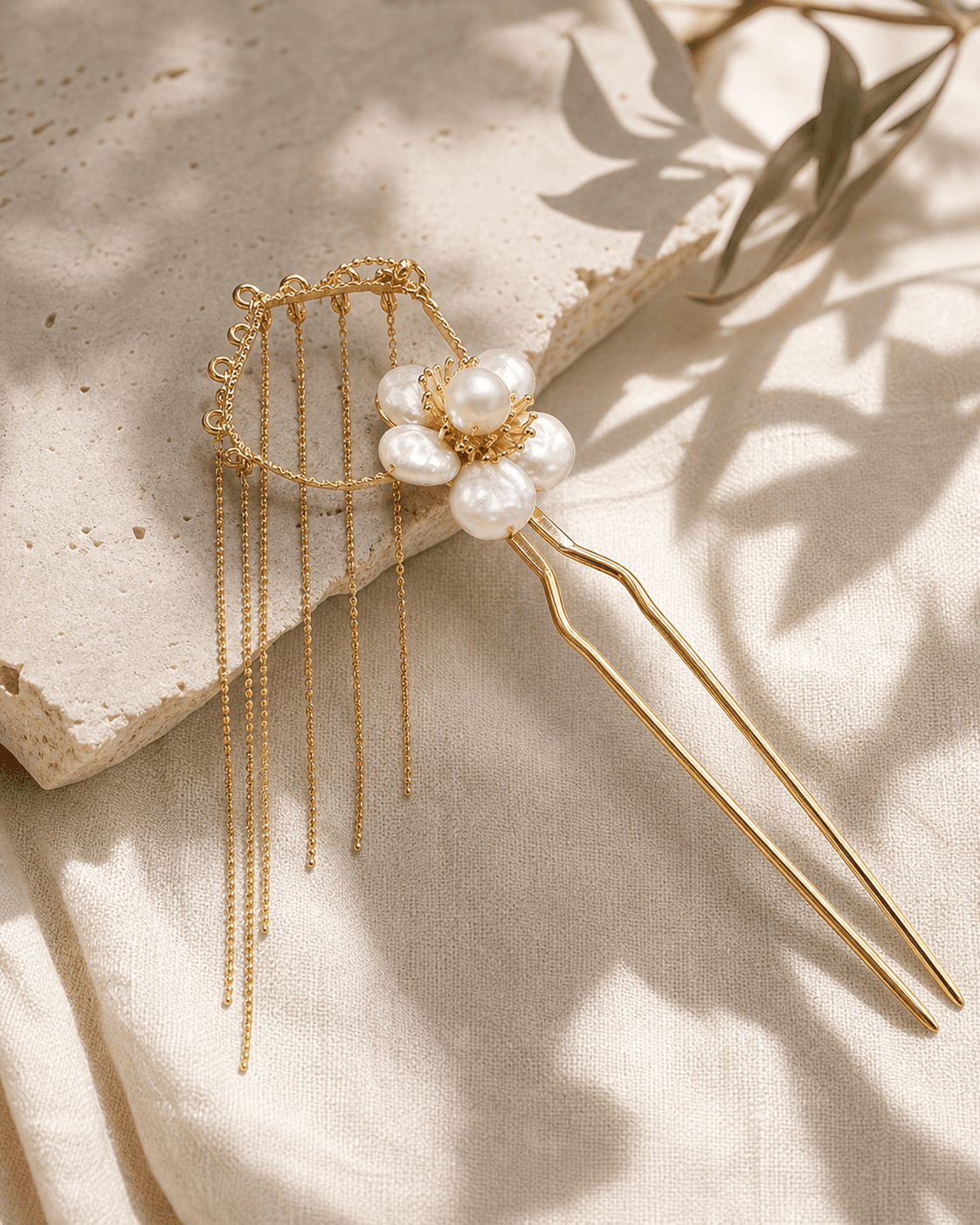The Pearl Canopy - U Pin - MythRealms pearl jewelry