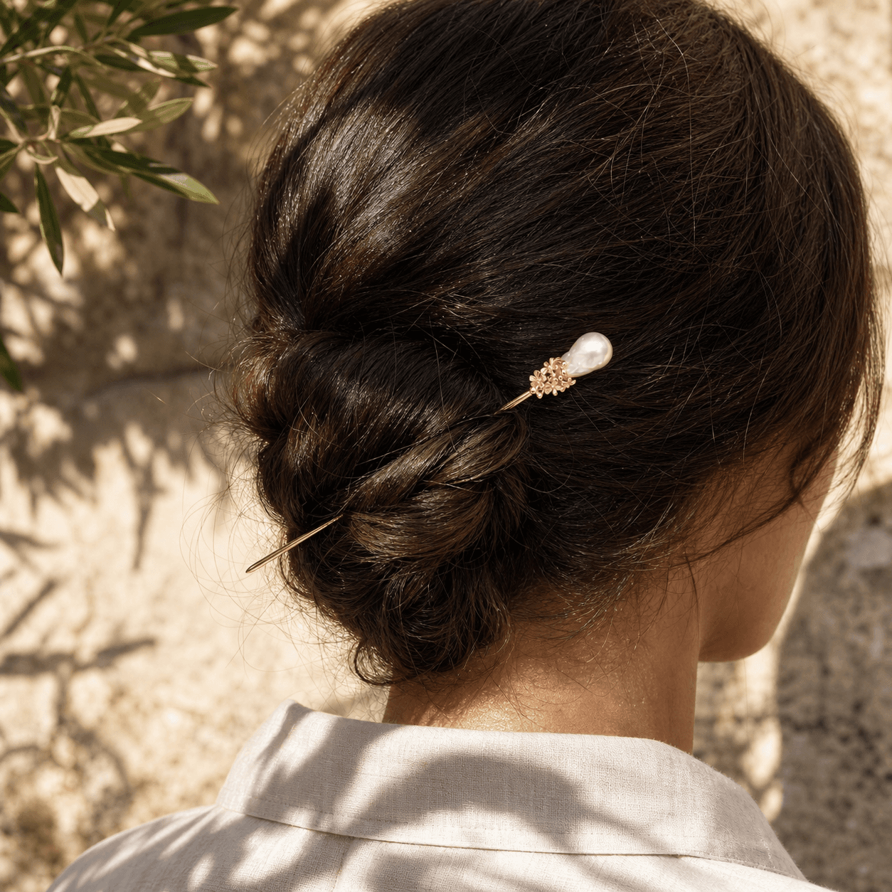 The Golden Pearl - Hair Stick 3