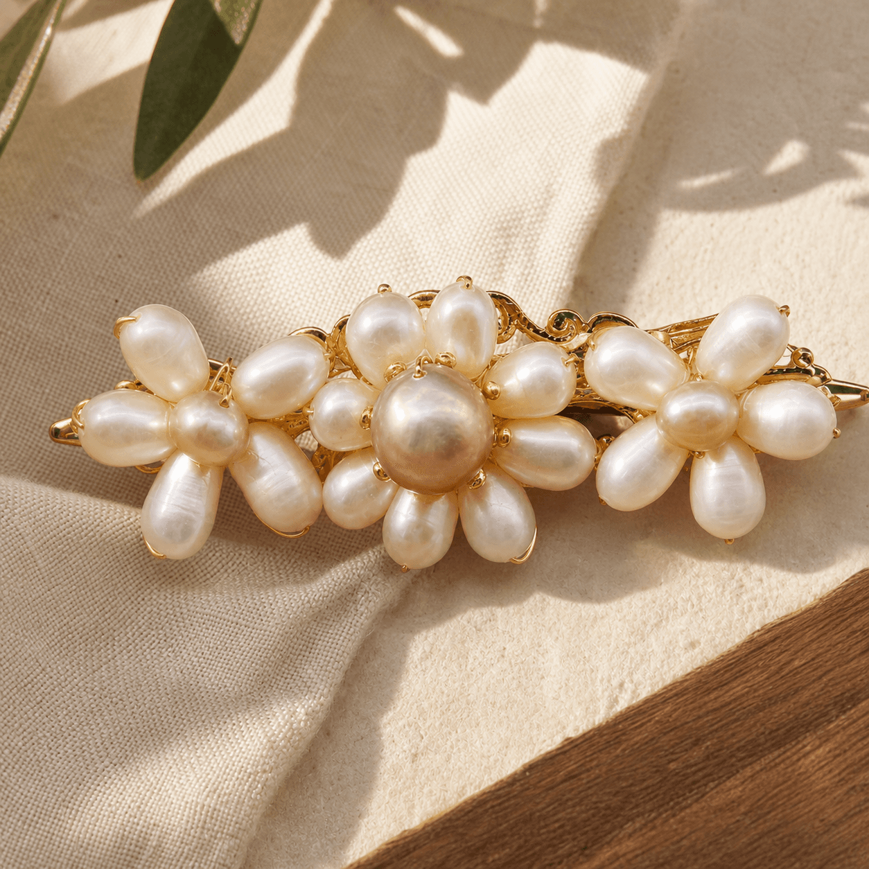 The Triple Bloom - Hair Clip 2