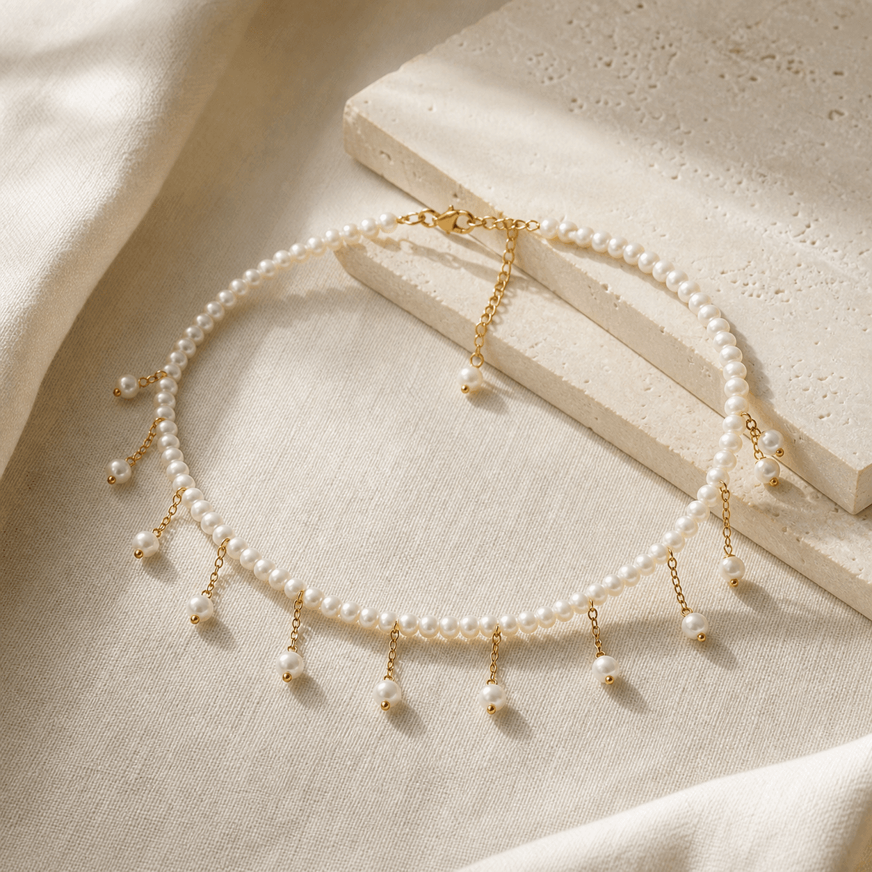 The Pearl Drop - Choker 3