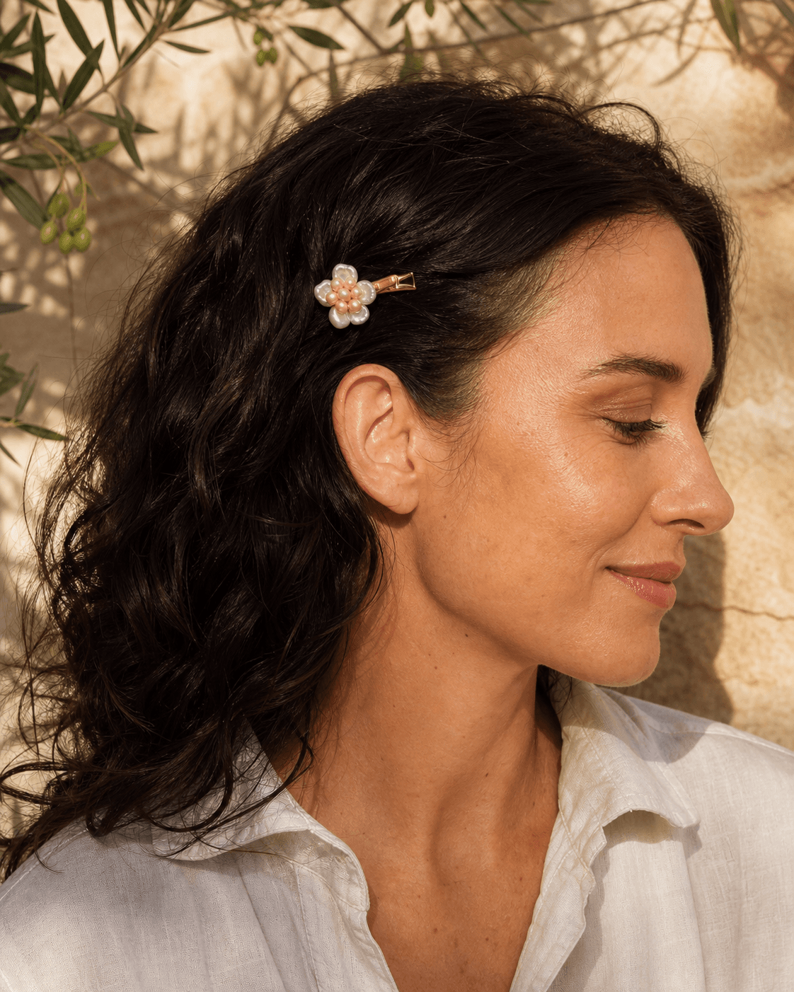 The Blush Cluster - Hair Clip 3