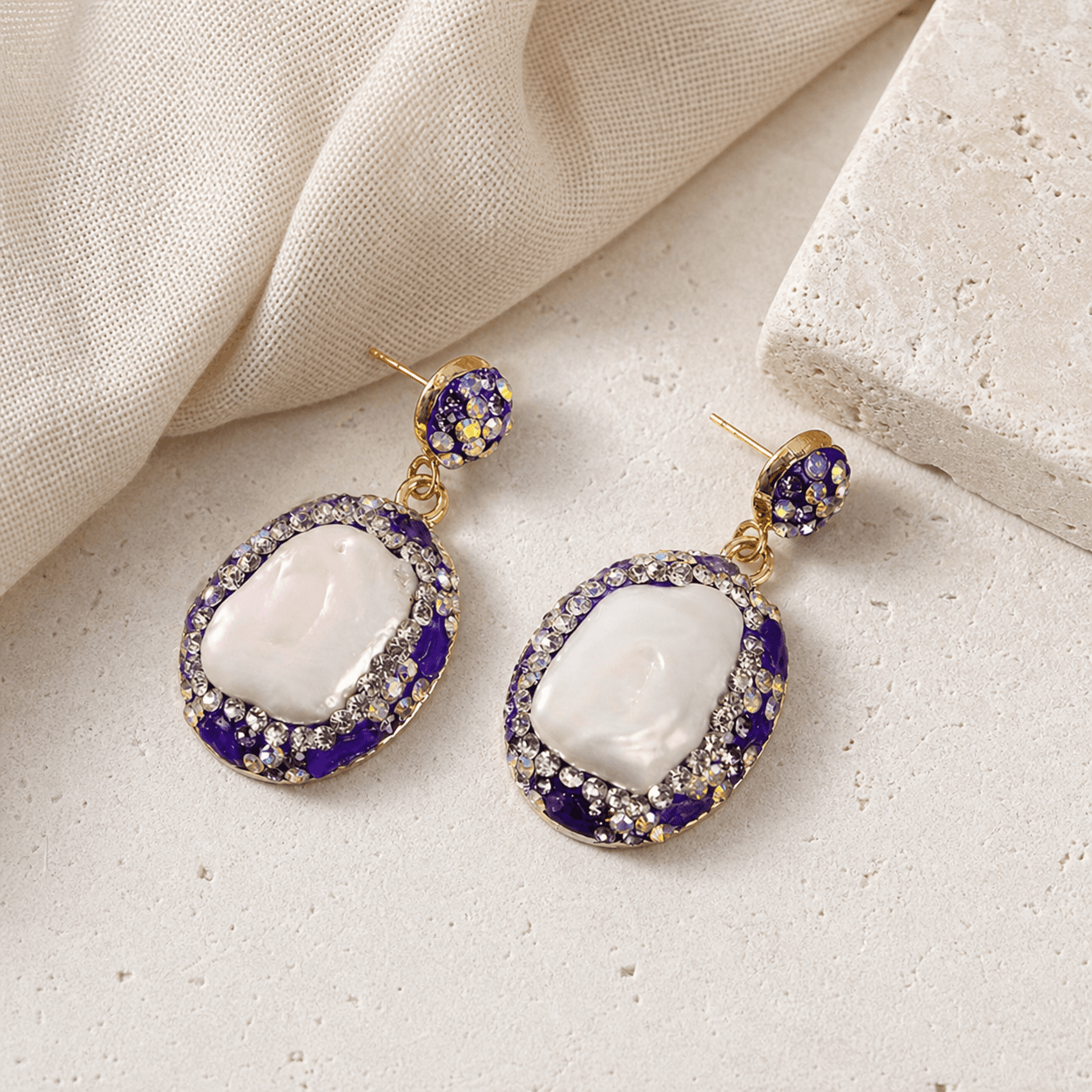 The Violet Rain - Earrings 2