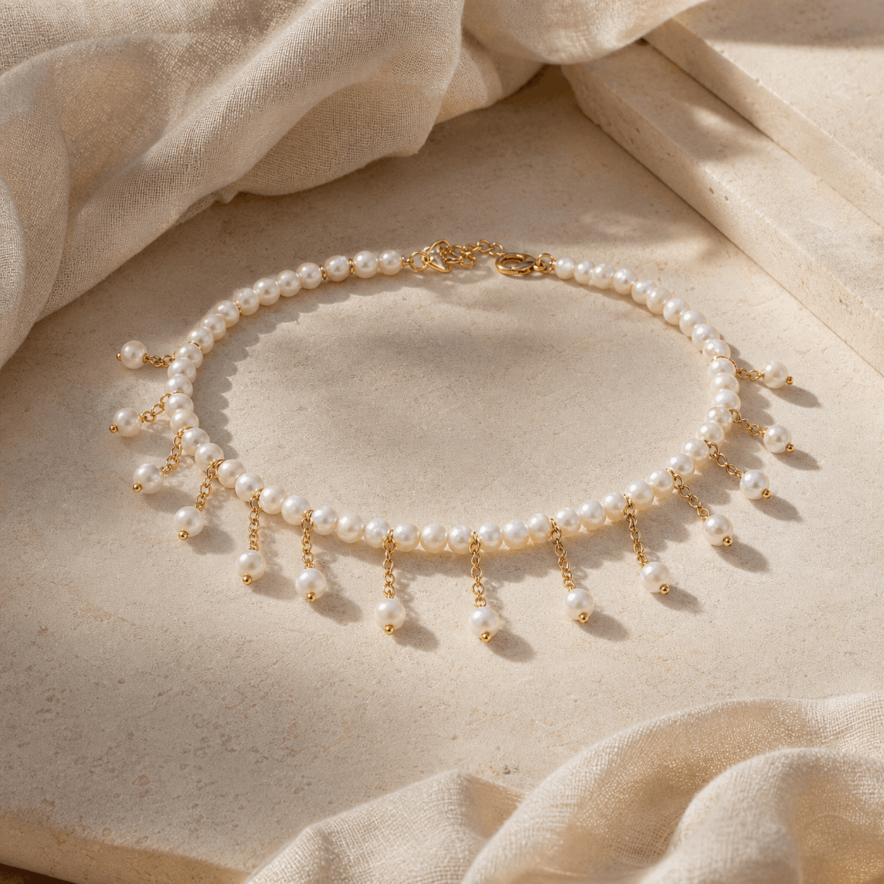 The Pearl Drop - Choker - MythRealms pearl jewelry